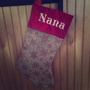 “Nana” Christmas stocking